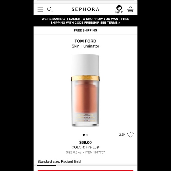 TOM FORD Skin Illuminator Fire Lust 01 - Picture 7 of 7